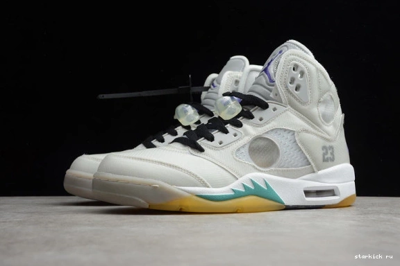 CT8480-105 x​O-W Air​ 3M CT8480-105 5 Jordan  AJ5 ow 0929